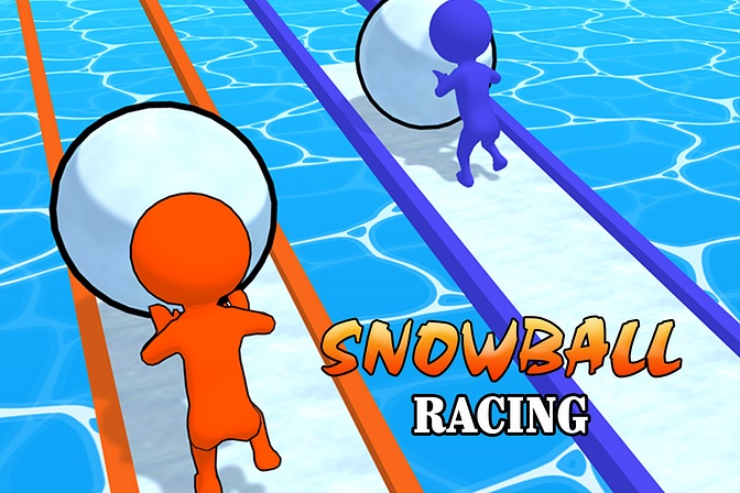 雪球赛跑 Snow Ball Racing