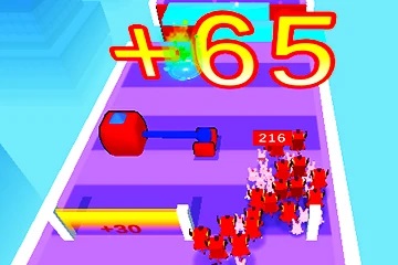 人群冲突跑酷 Cartoon Crowd Clash