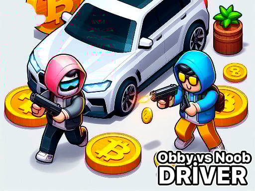 奥比和努布驾驶员 Obby vs Noob Driver