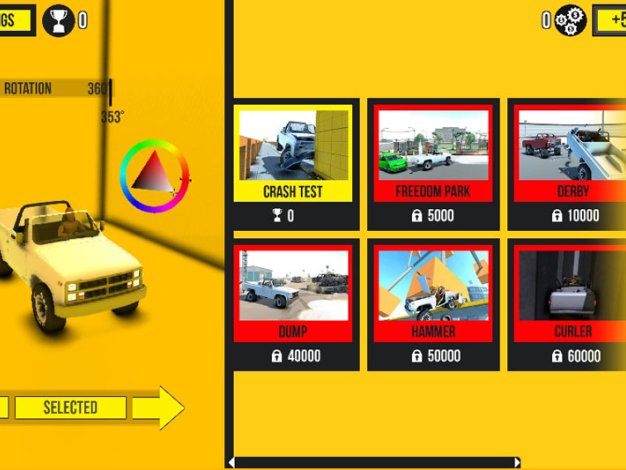 车祸物理模拟器 Car crash physics simulator