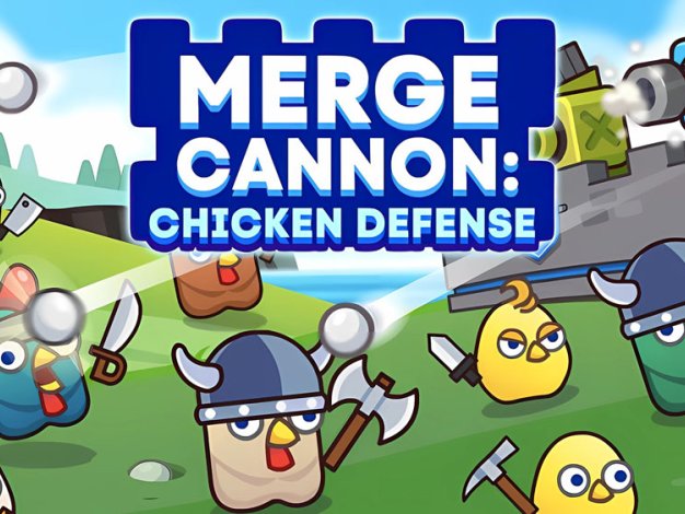 合并加农炮鸡防御 Merge Cannon: Chicken Defense