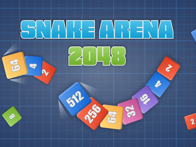 方块蛇蛇 Snake 2048.io