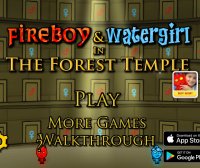 森林冰火人:森林神庙 Fireboy and Watergirl in The Forest Temple