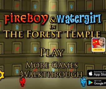 森林冰火人:森林神庙 Fireboy and Watergirl in The Forest Temple