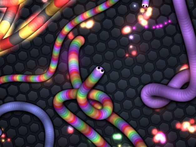 贪食蛇大作战 Slither.io