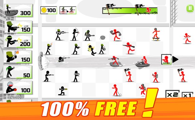 火柴人军队：捍卫者 Stickman Army: The Defenders