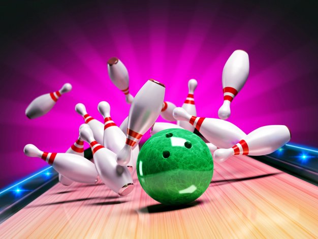 双人保龄球 Two Player Bowling